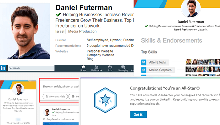 Optimize Your LinkedIn Profile -> Ultimate Guide